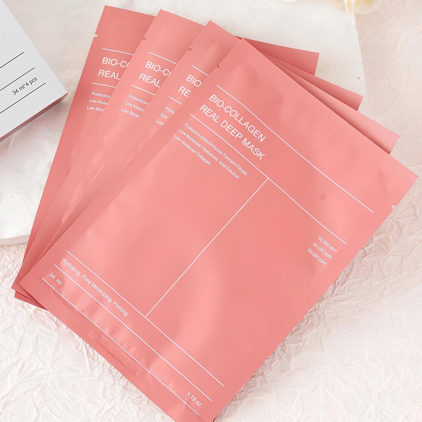 Mascarilla Nocturna Bio Colágeno con Efecto Reafirmante, Hidratante § Iluminador