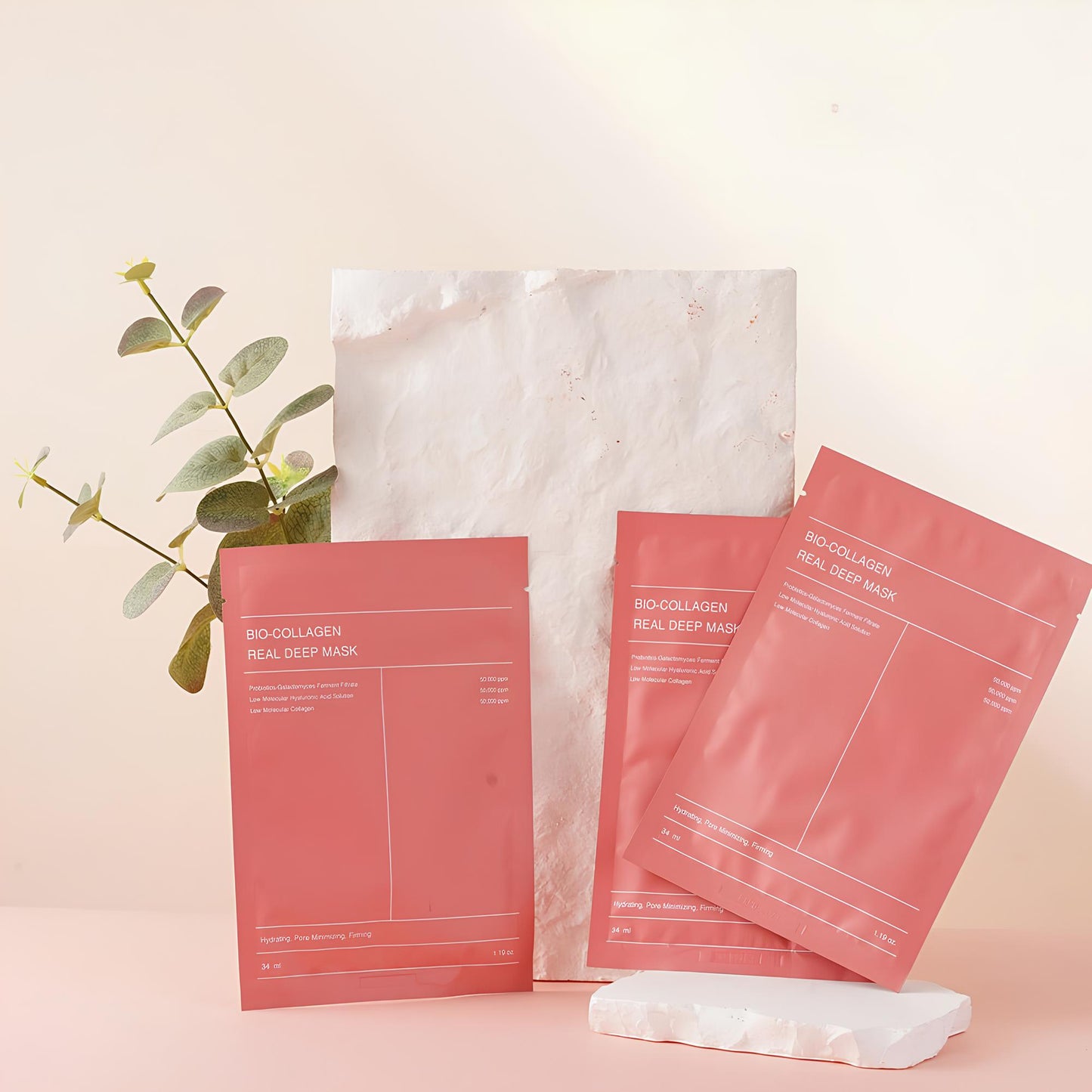 Mascarilla Nocturna Bio Colágeno con Efecto Reafirmante, Hidratante § Iluminador
