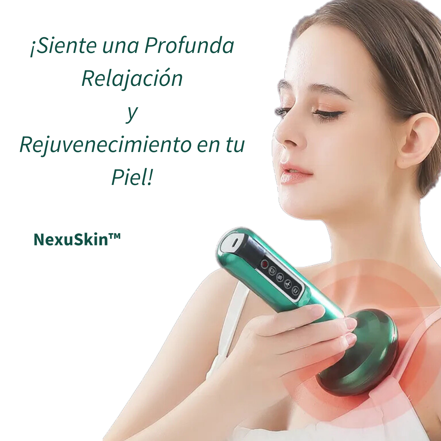 Masajeador Eléctrico Profesional – Gua Sha y Terapia de Vacío para Relajación y Reducción de Celulitis